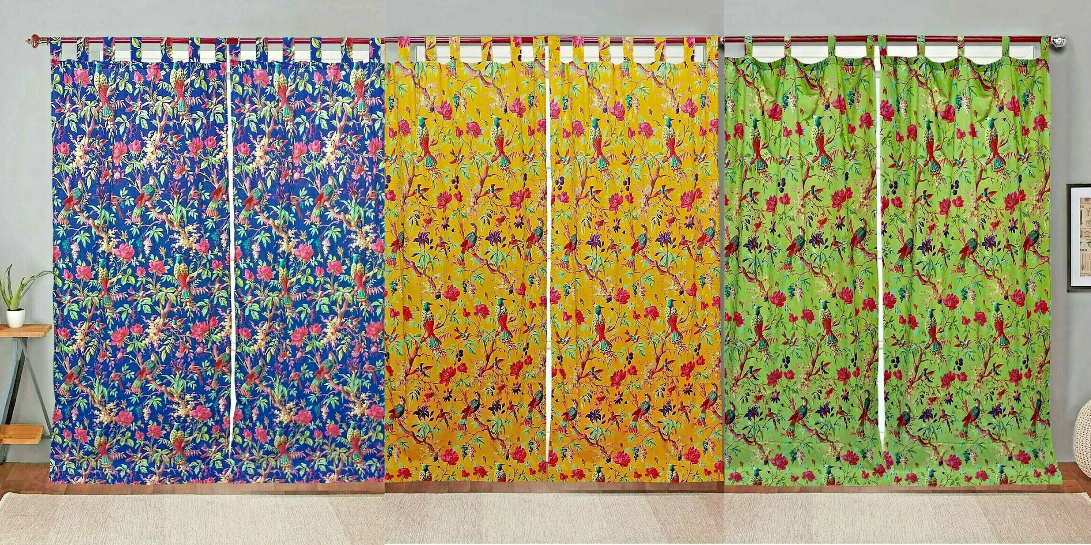different types of curtains