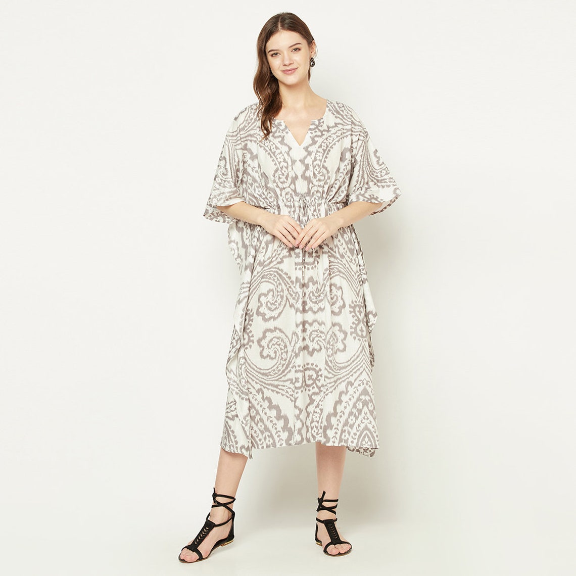 Cotton Kaftan Dresses Online in Australia Linen Connections