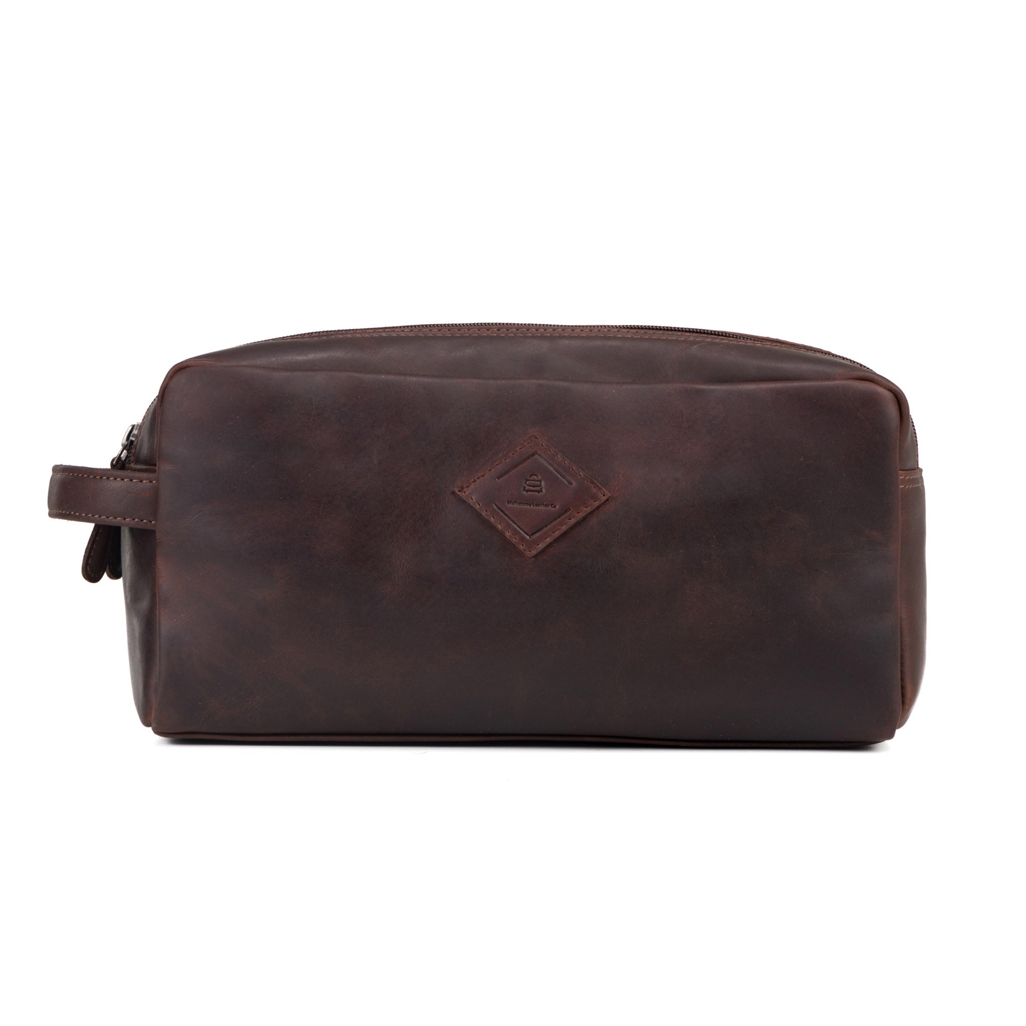 Eve Large Leather Toiletry Bag - Sleek & Spacious