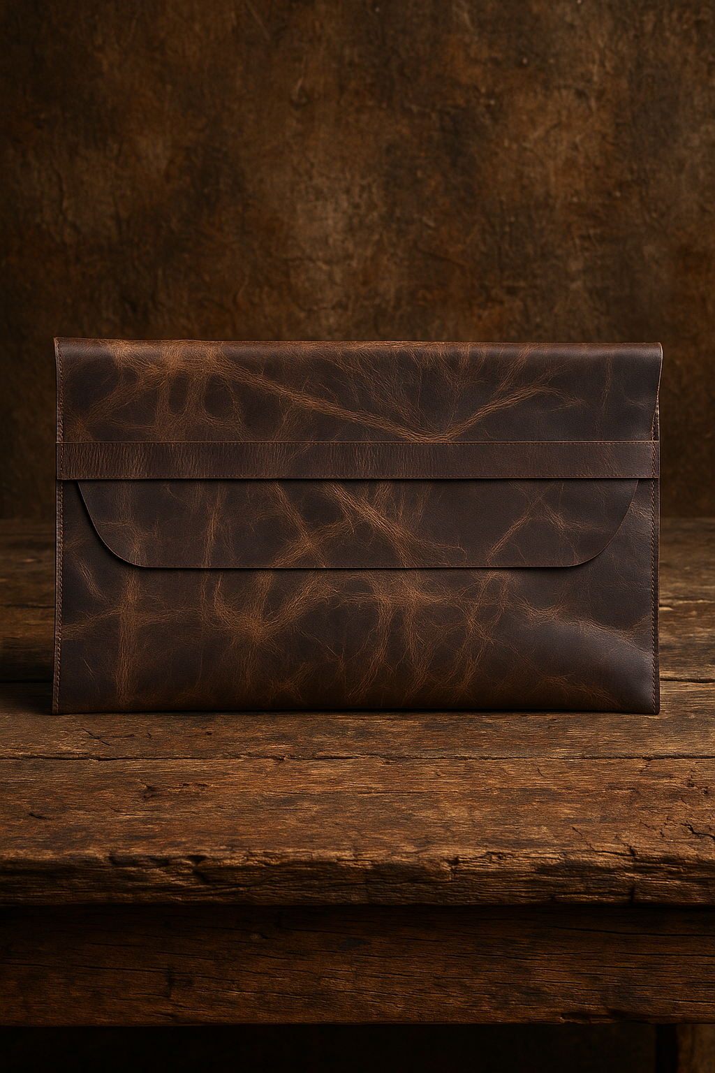 Urban Nomad Leather Laptop Sleeve - Rugged