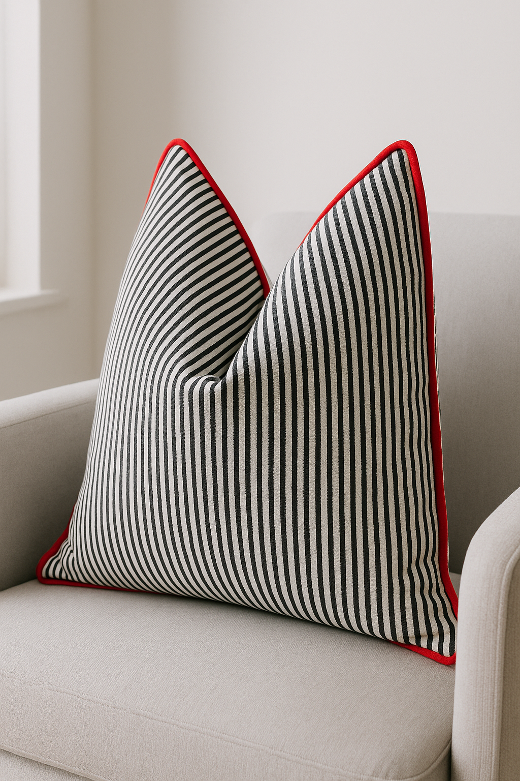 'Blissful Getaway' 100% Handmade Cotton Cushion Cover