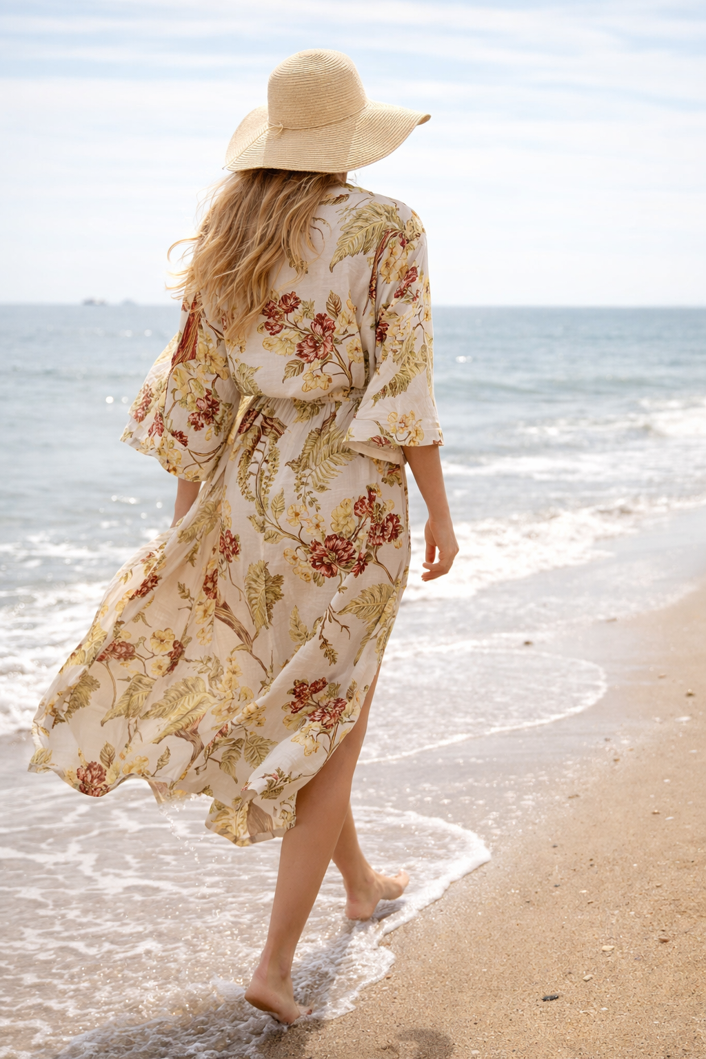 'Spiritual Tree' 100% Cotton Kimono