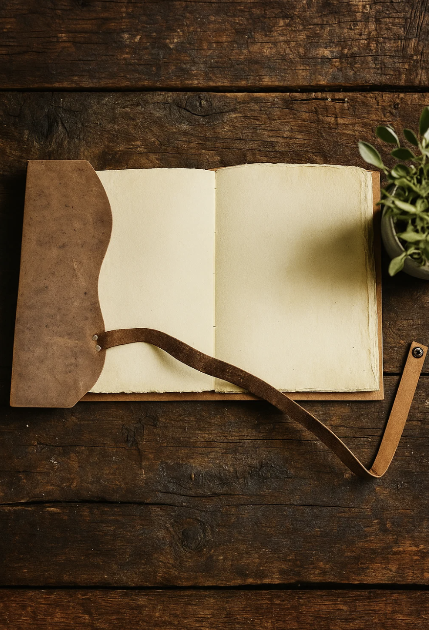 A4 Vintage Leather Journal - Heirloom Gift