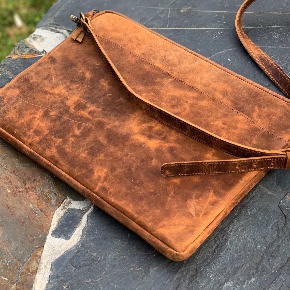 Leather MacBook Sleeve - Refined Protection