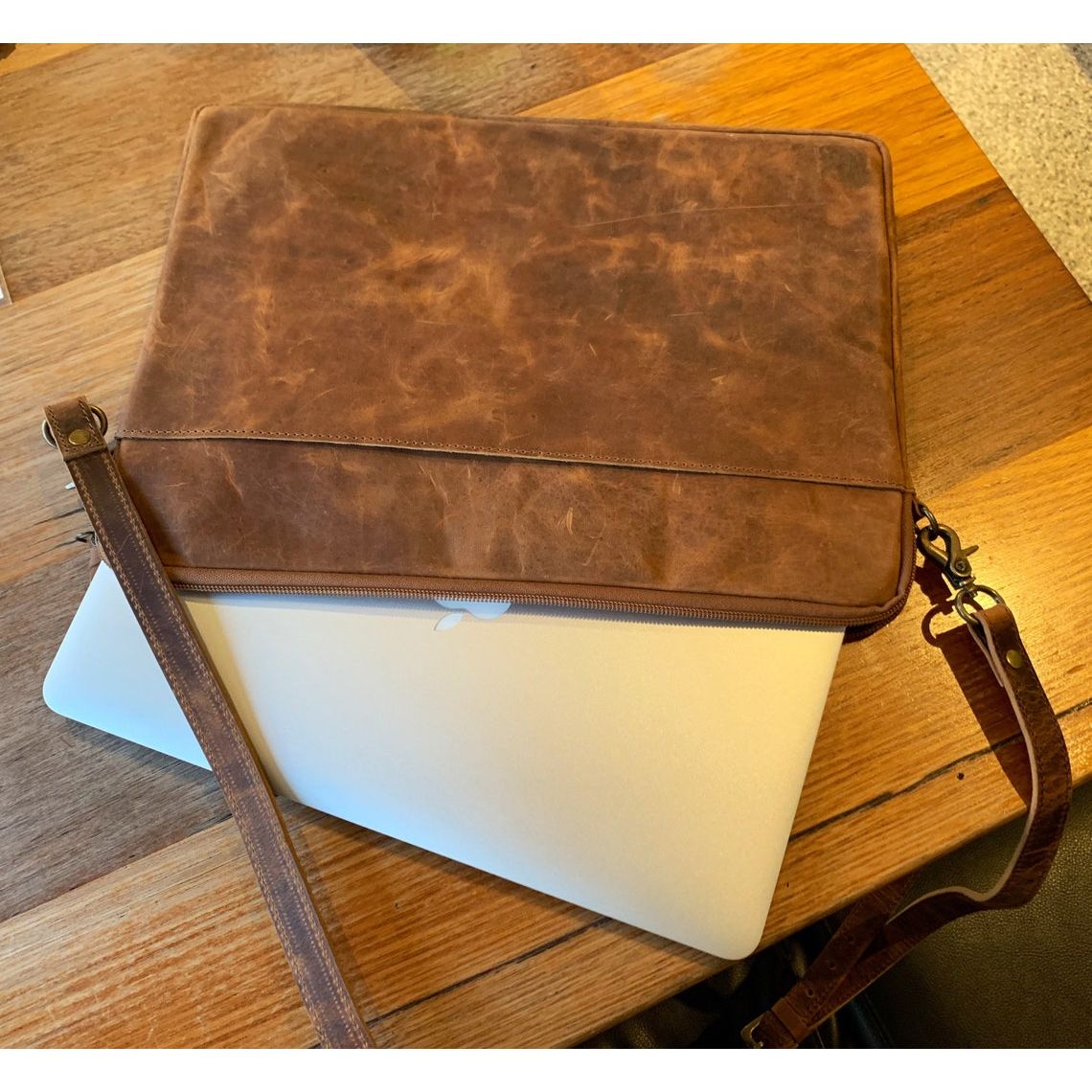Leather MacBook Sleeve - Refined Protection