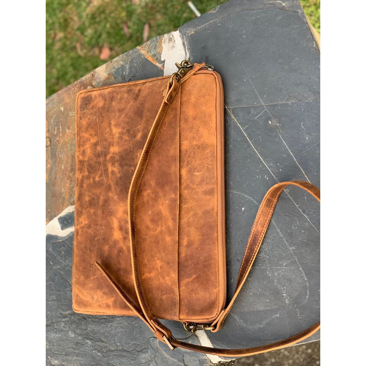 Leather MacBook Sleeve - Refined Protection