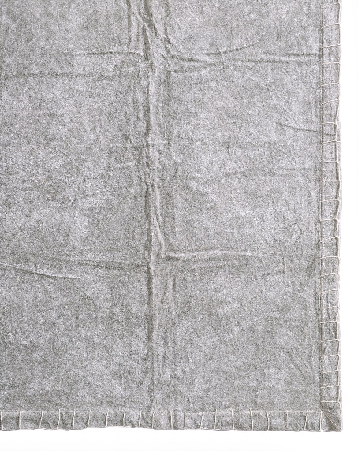 Luxury Cotton Throw Wool Rug Blanket - Boho Pale Green