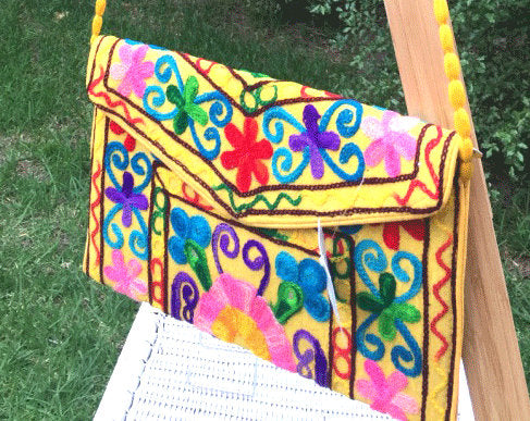 "Nomadique" - Handwoven Banjara Clutch