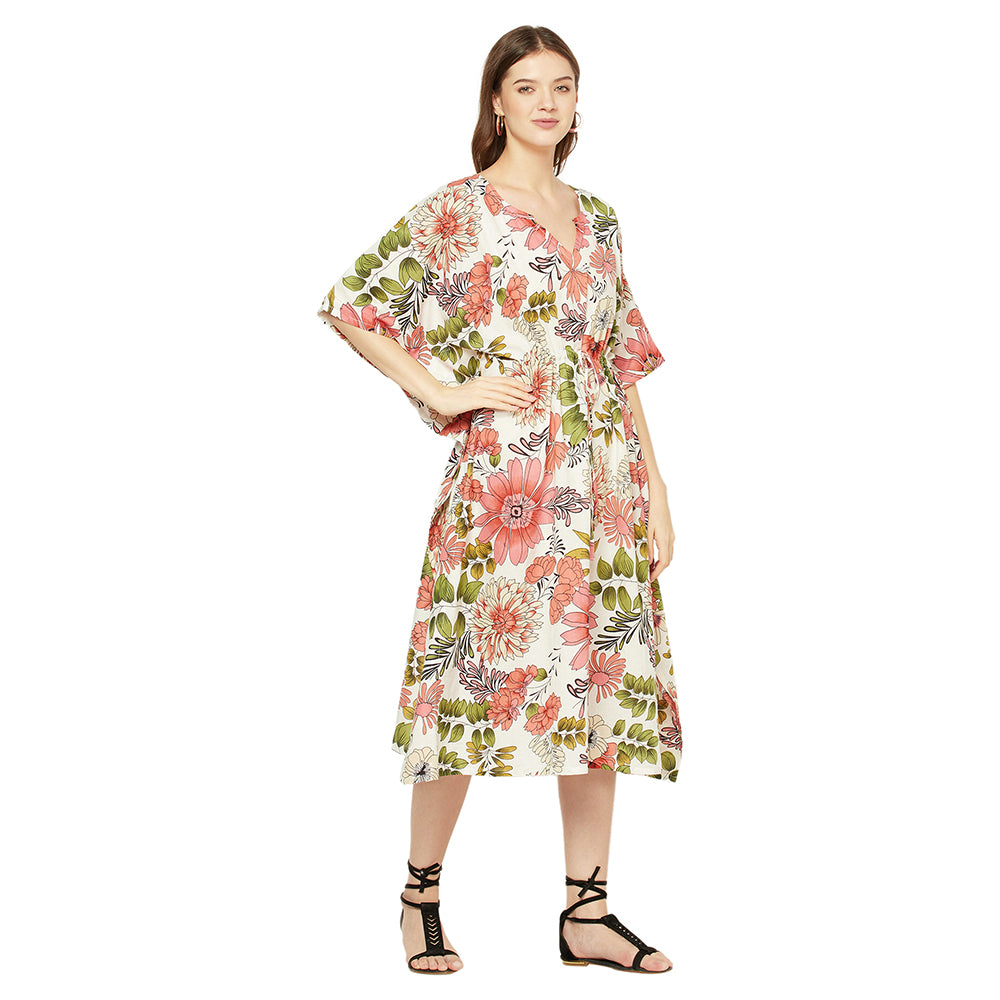 'Timeless Tranquility' 100% Cotton Kaftan