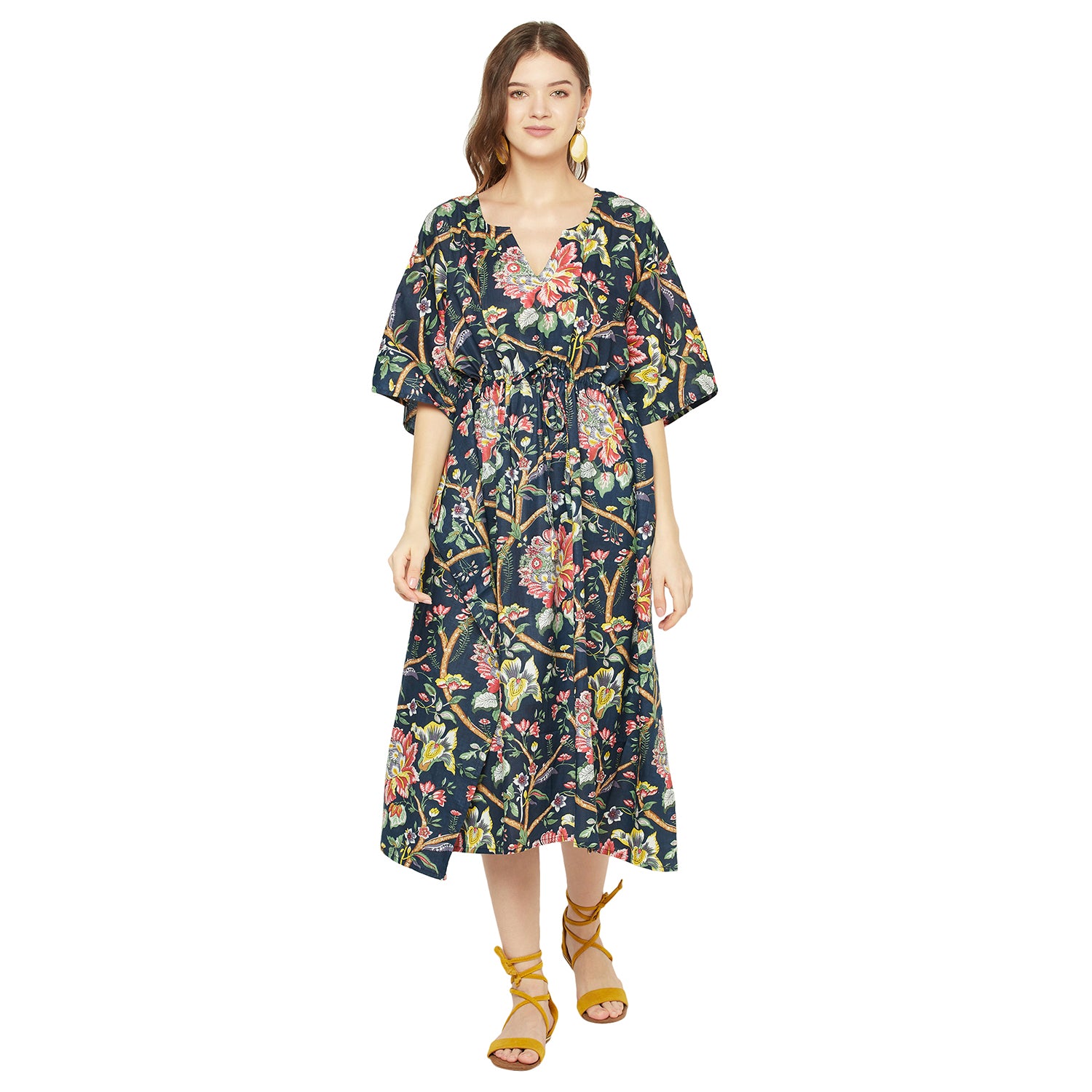 'Nature's Majesty' 100% Cotton Kaftan