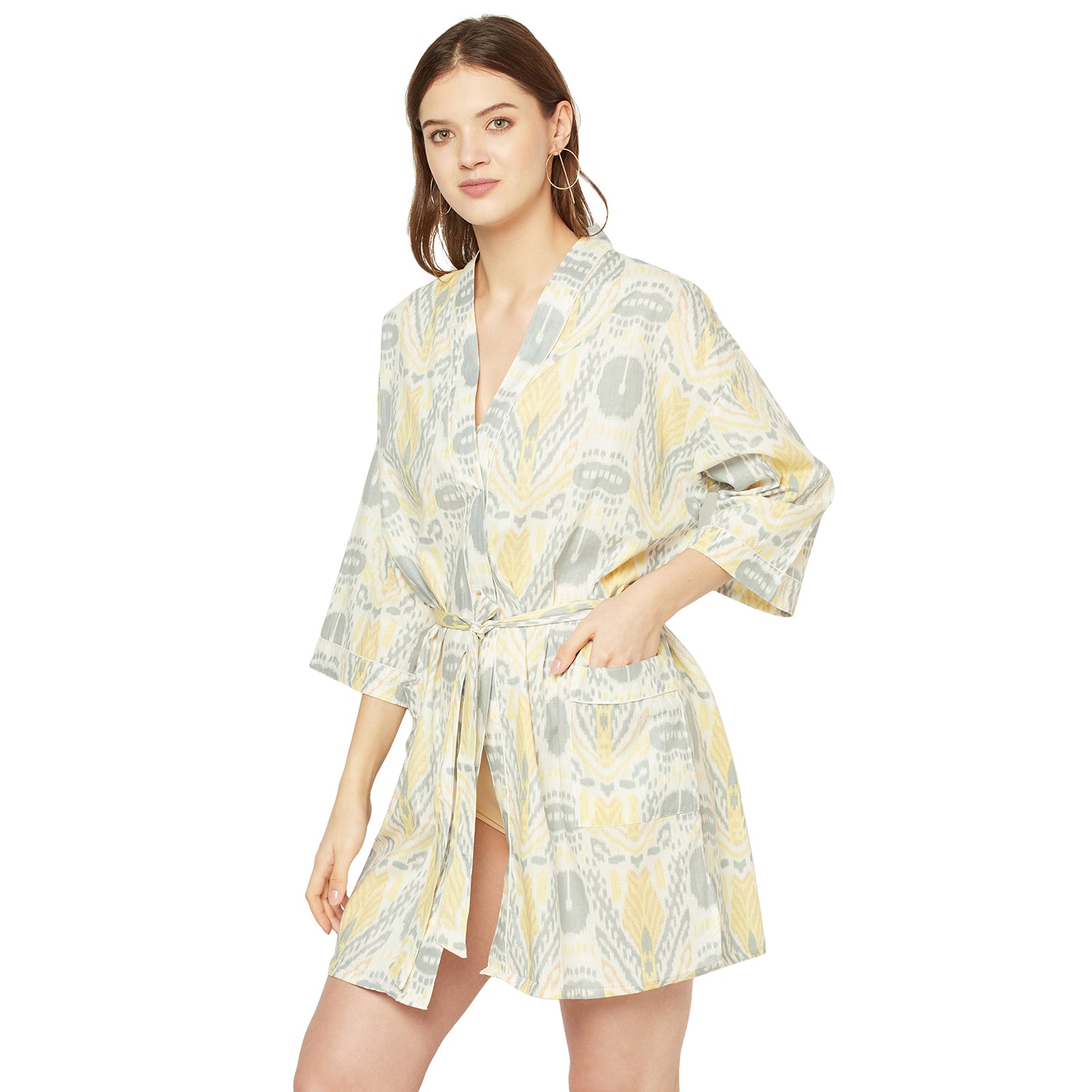 'Soft & Sublime' 100% Cotton Kimono Robe