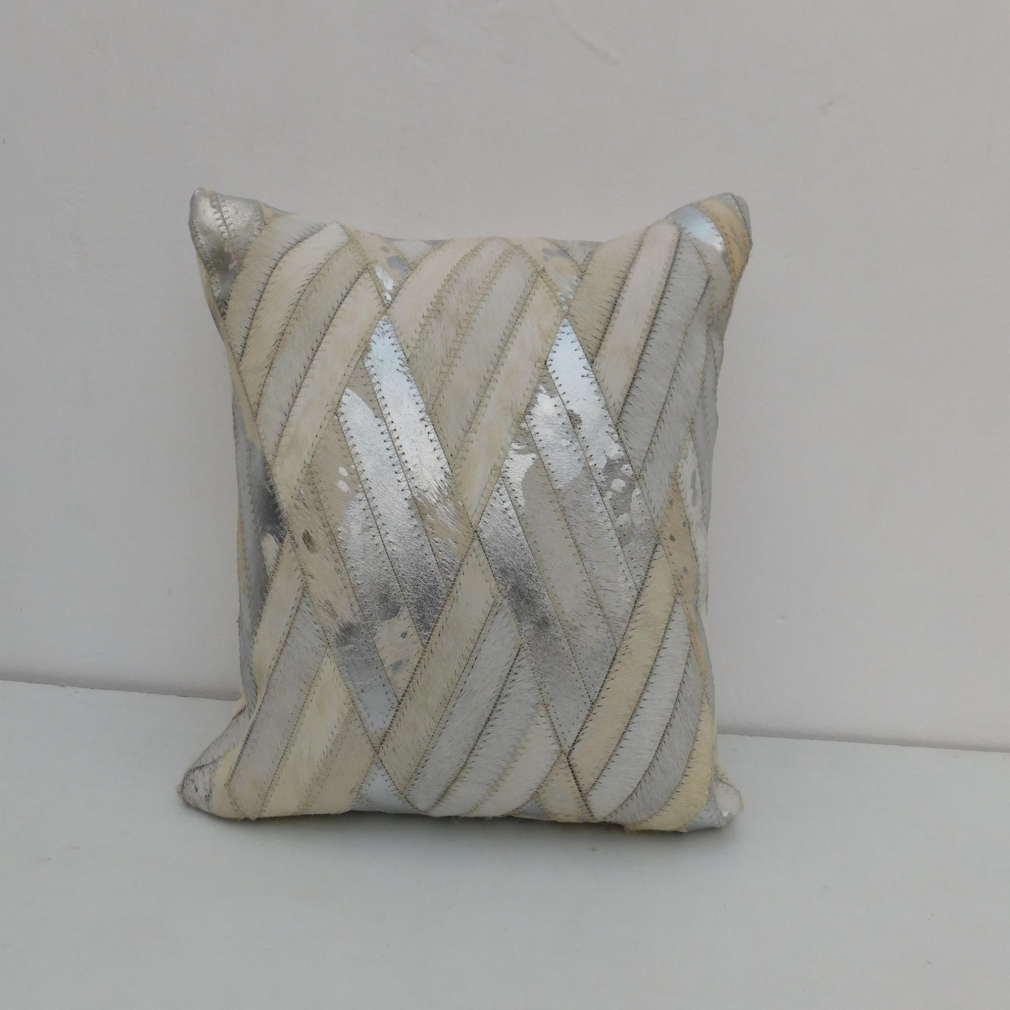 Exotic Cowhide Cushion Cover - Swan Pillowcase