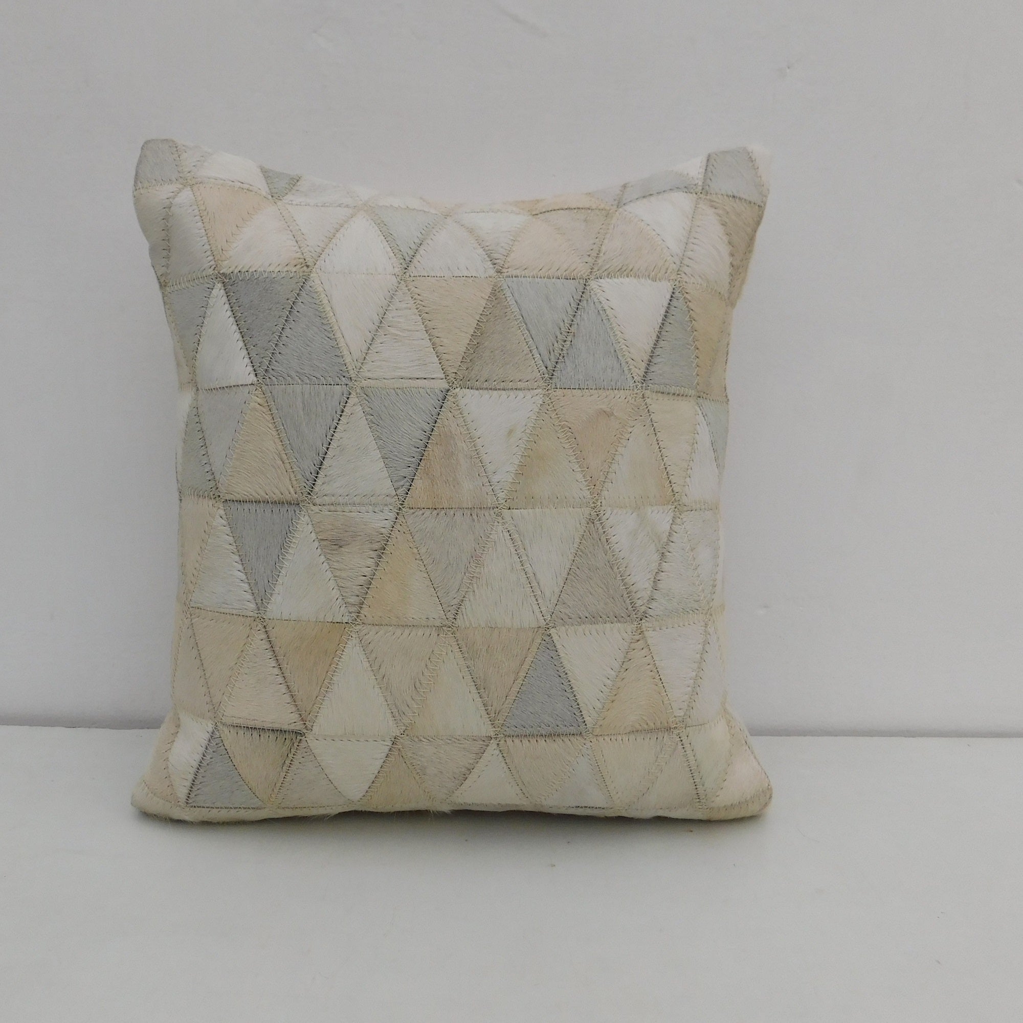 Exotic Cowhide Cushion Cover - Diamonds Pillowcase