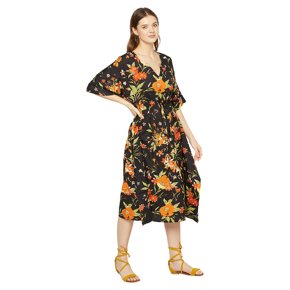 'Blossom and Bloom' 100% Cotton Kaftan