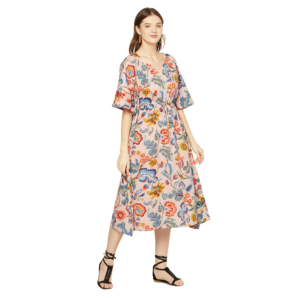 'Ethereal Eden' 100% Cotton Kaftan