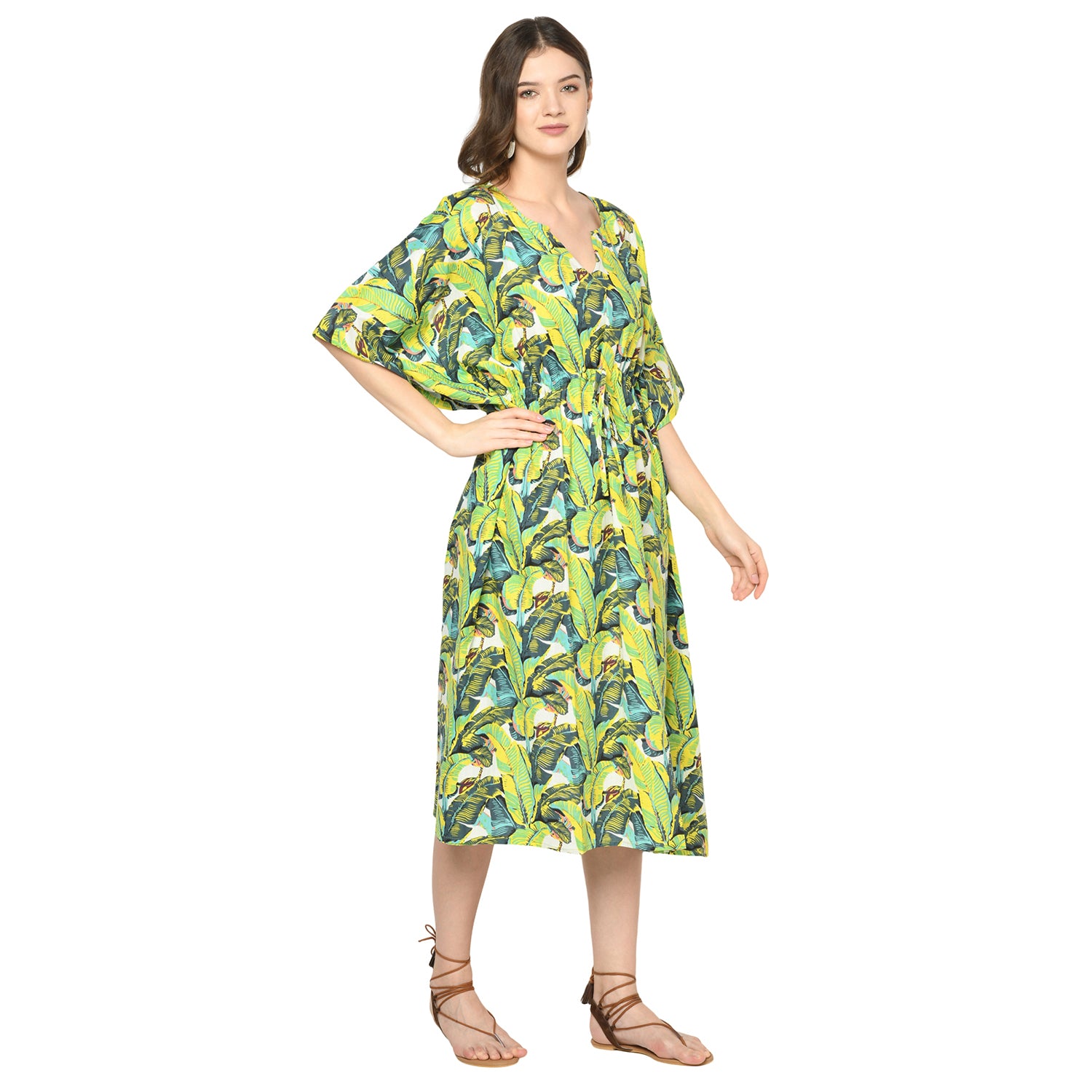 'Lush Life' 100% Cotton Kaftan