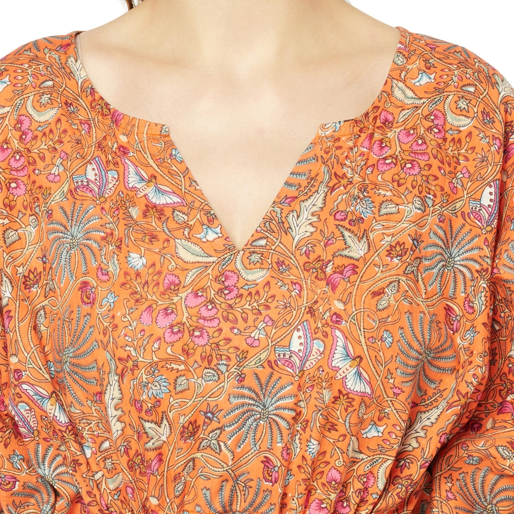 "Relaxed Elegance" 100% Cotton Kaftan