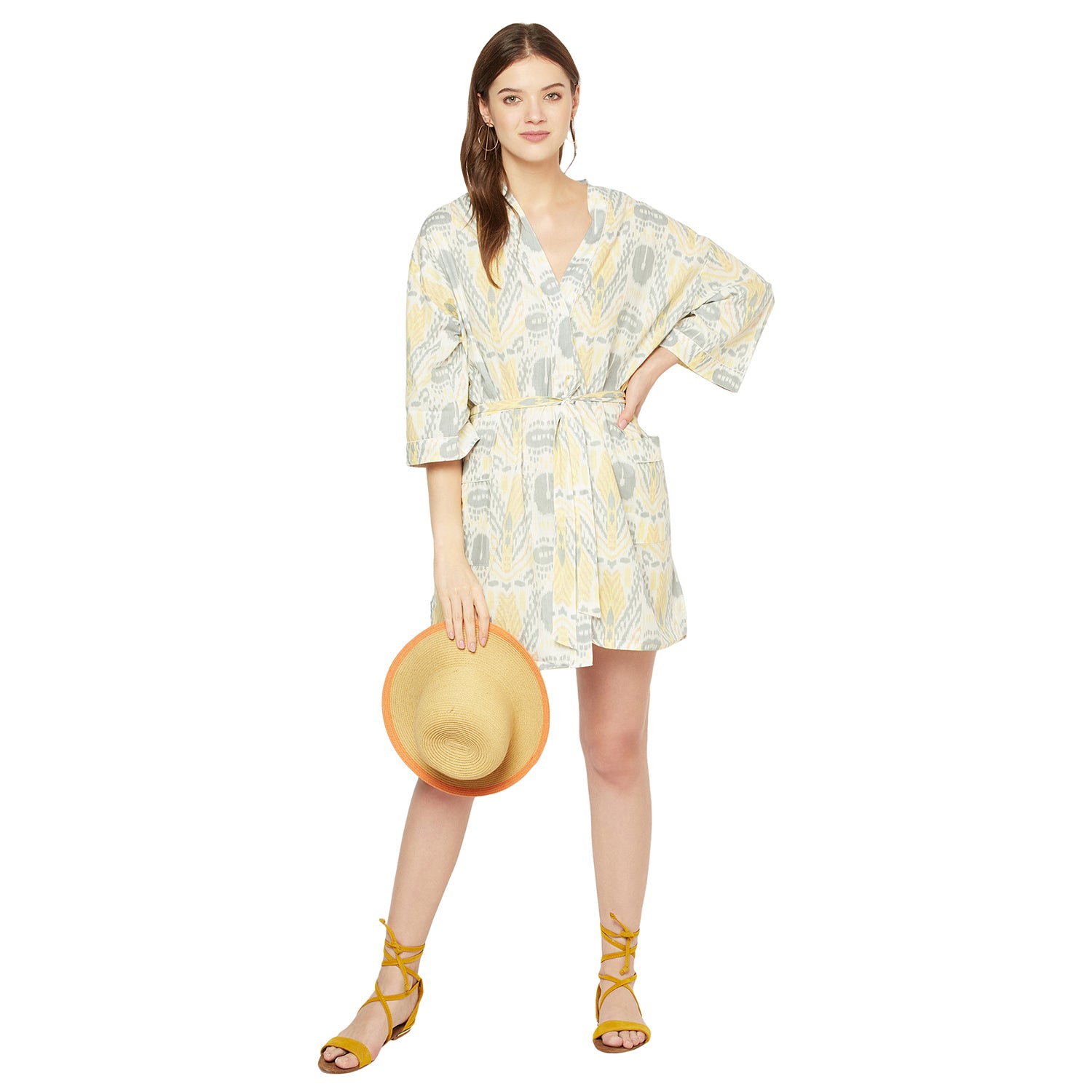 'Soft & Sublime' 100% Cotton Kimono Robe