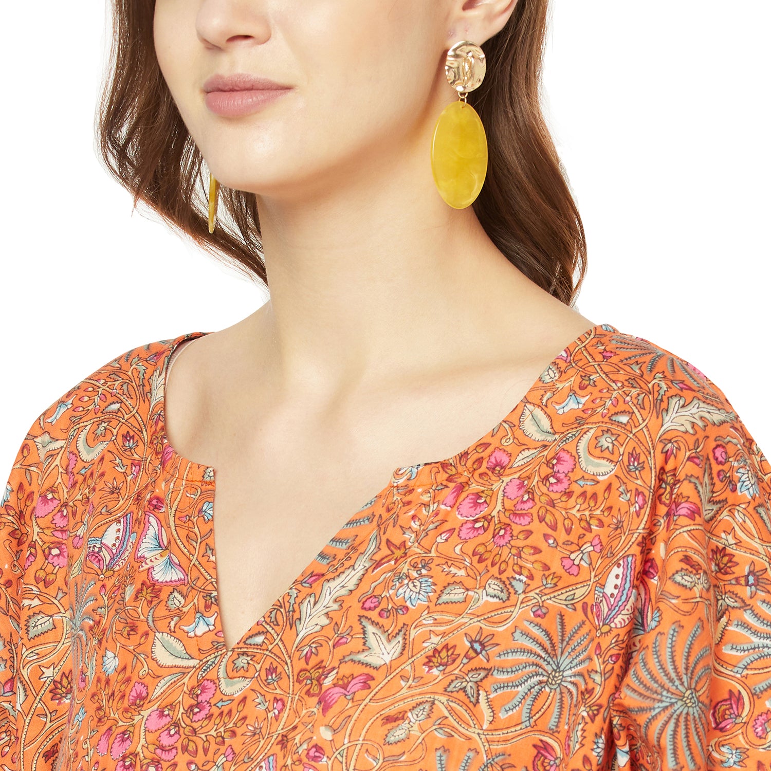 "Relaxed Elegance" 100% Cotton Kaftan