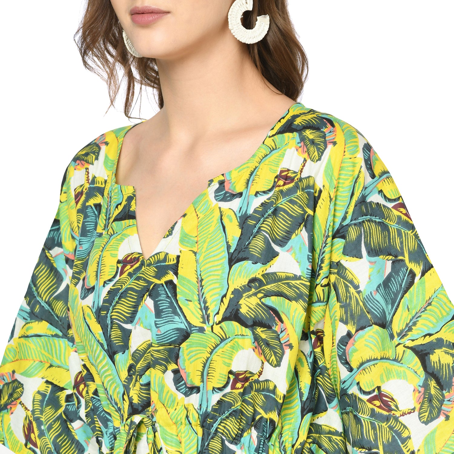 'Lush Life' 100% Cotton Kaftan