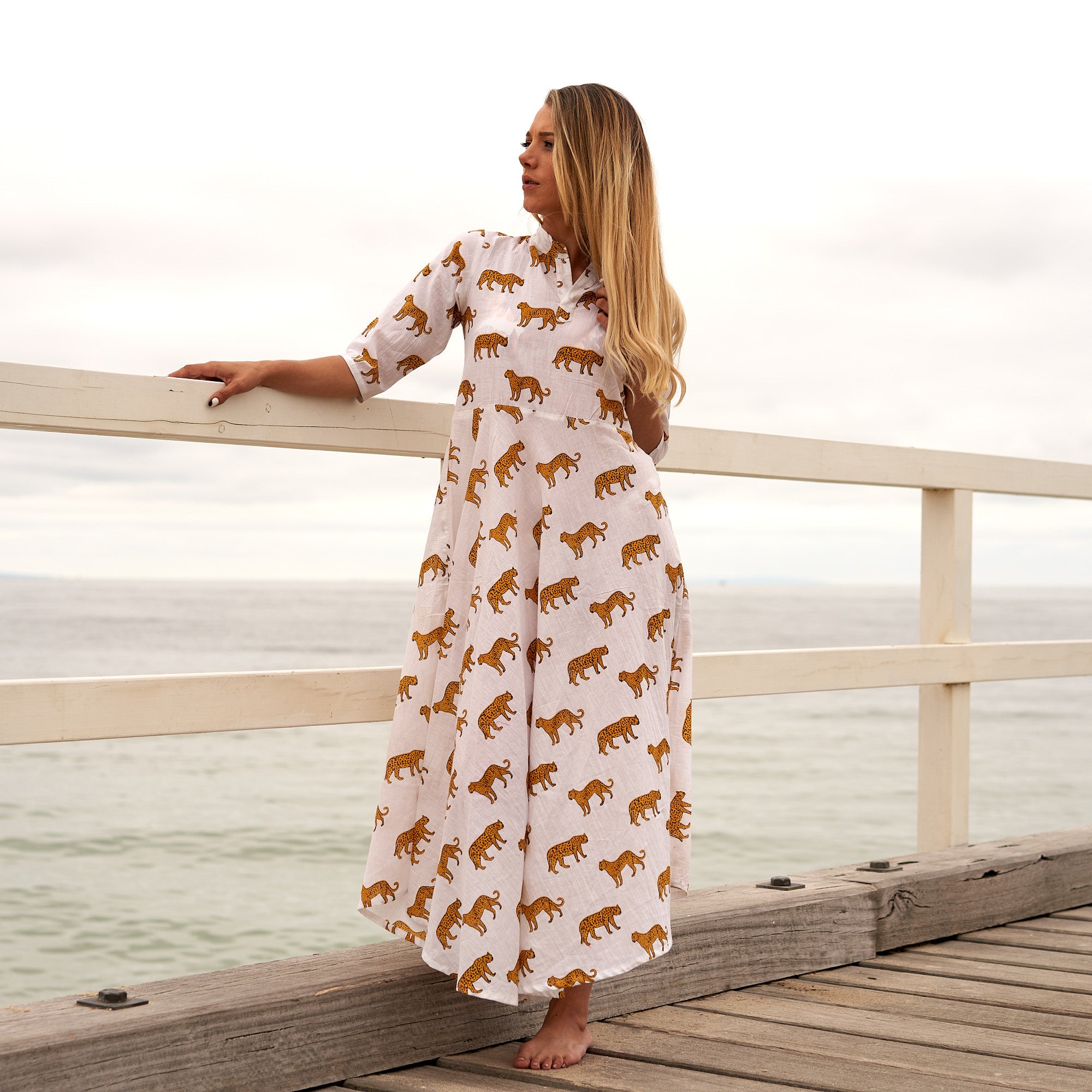 Wildly Chic Cotton Dress