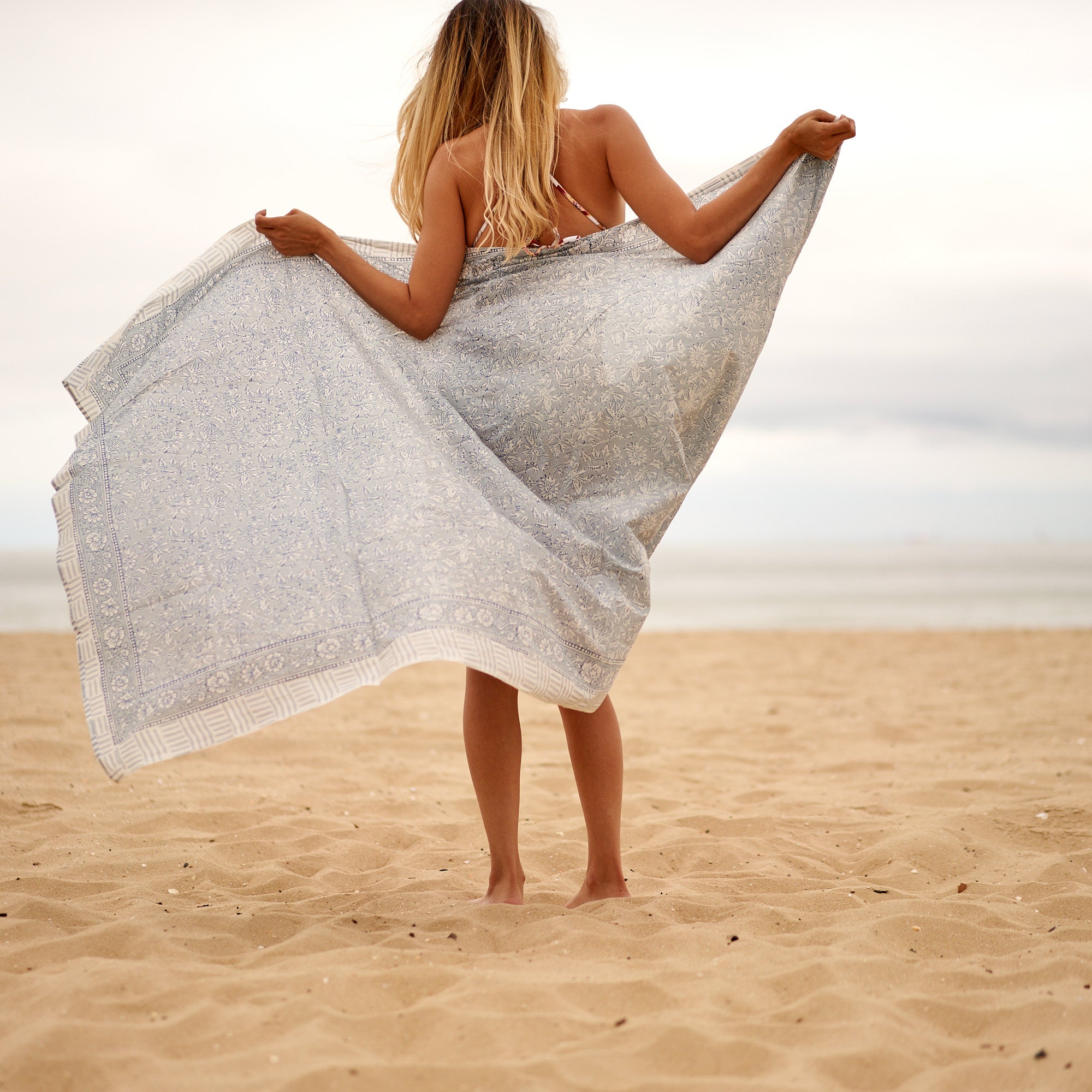 'Summer Breeze' 100% Cotton Sarong