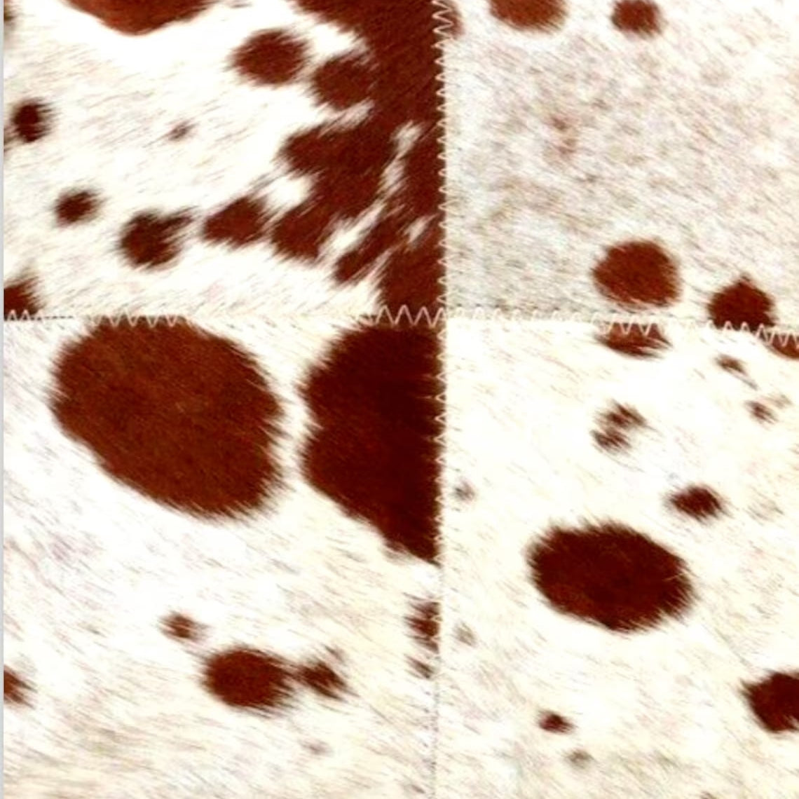 Exotic Cowhide Cushion Cover - Brown Pillowcase