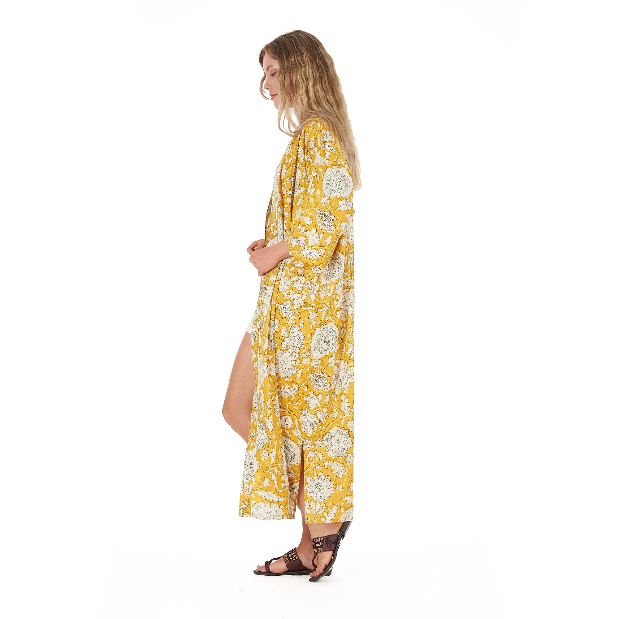 'Summer Love' 100% Cotton Kimono Robe