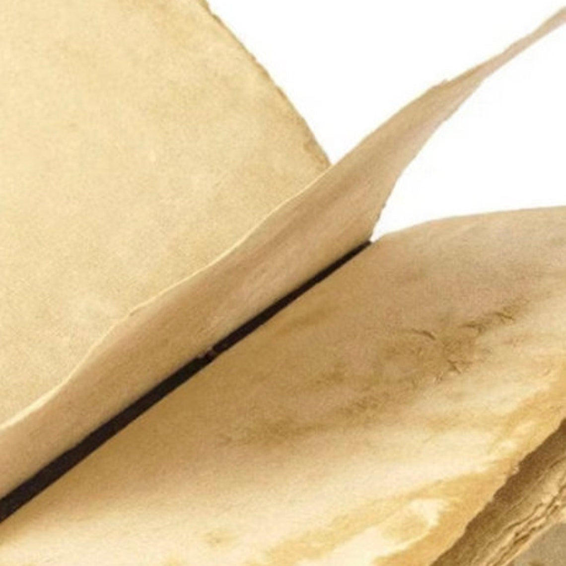 Vintage Cowhide Leather Journal Handmade - Brown Patches