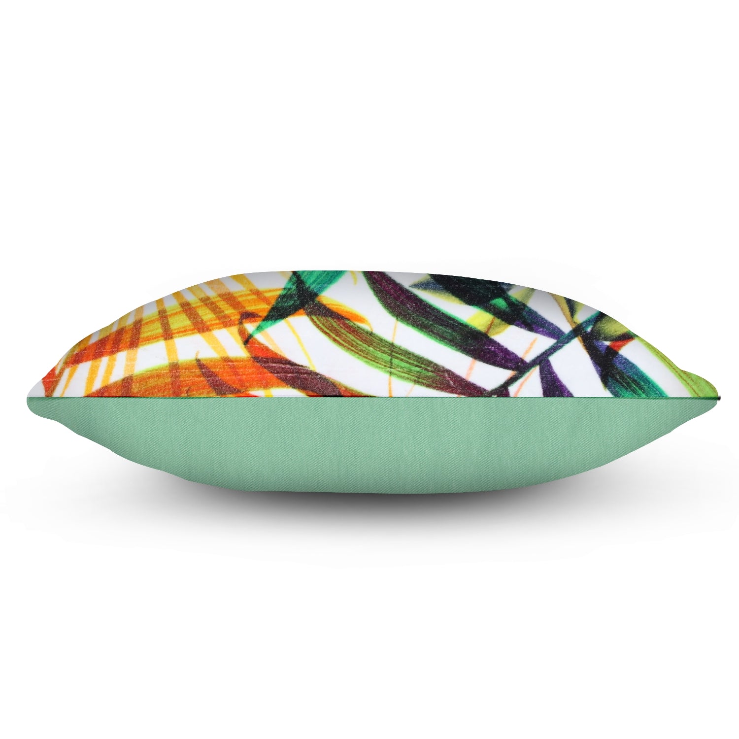 100% Cotton Velvet Cushion Cover - Jungle Haze