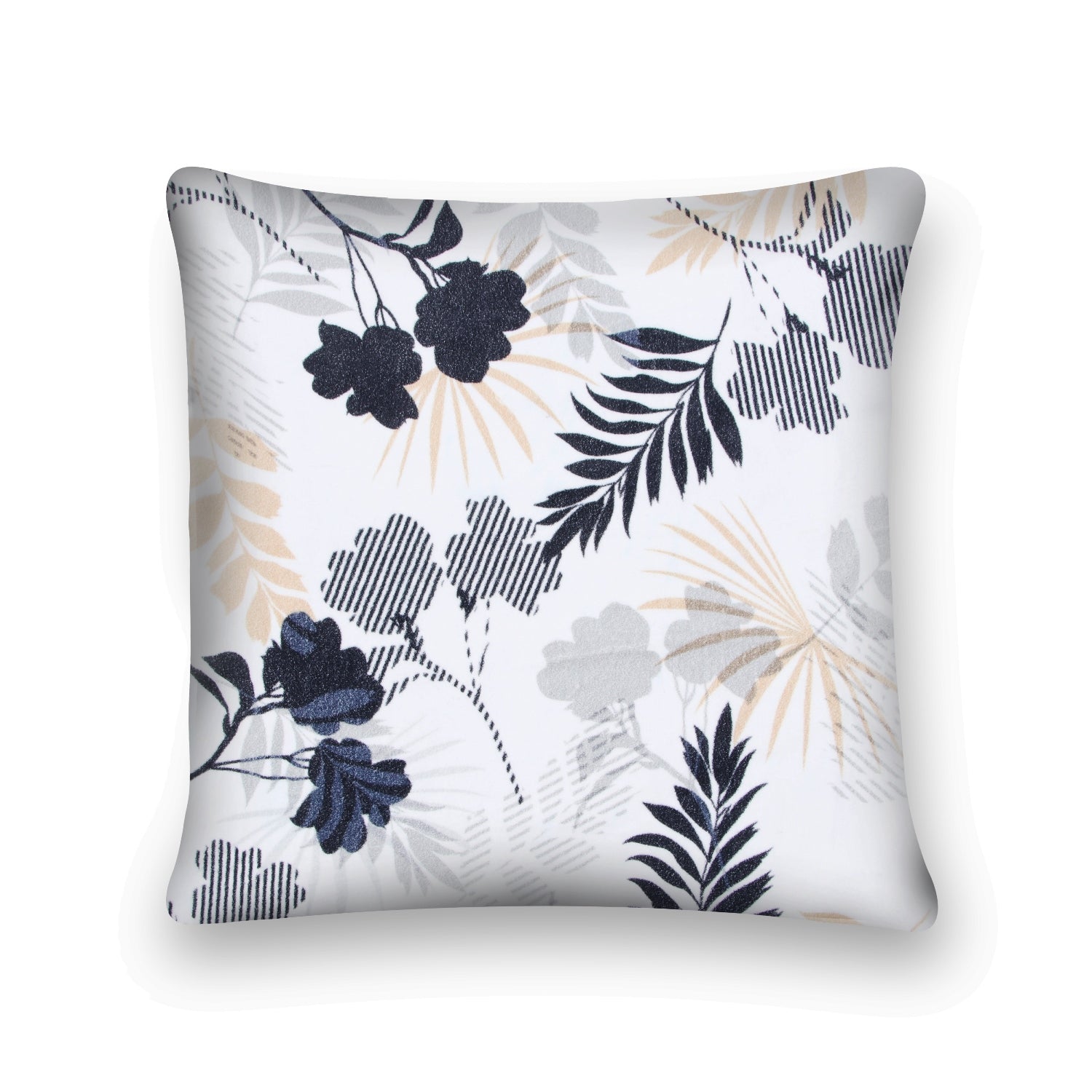 100% Cotton Velvet Cushion Cover - Tropic Prints