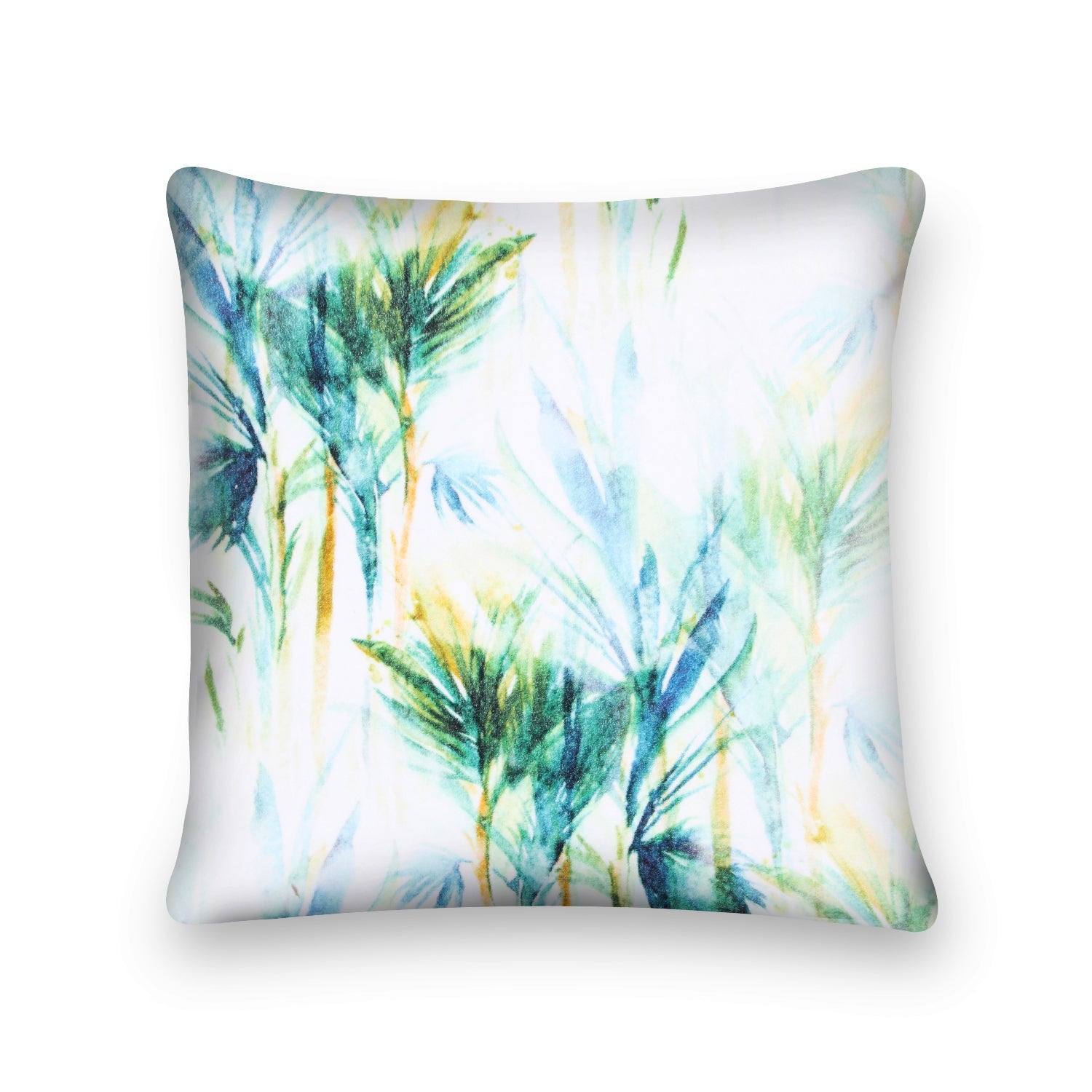 'Nature's Brushstrokes' 100% Cotton Velvet Cushion Cover