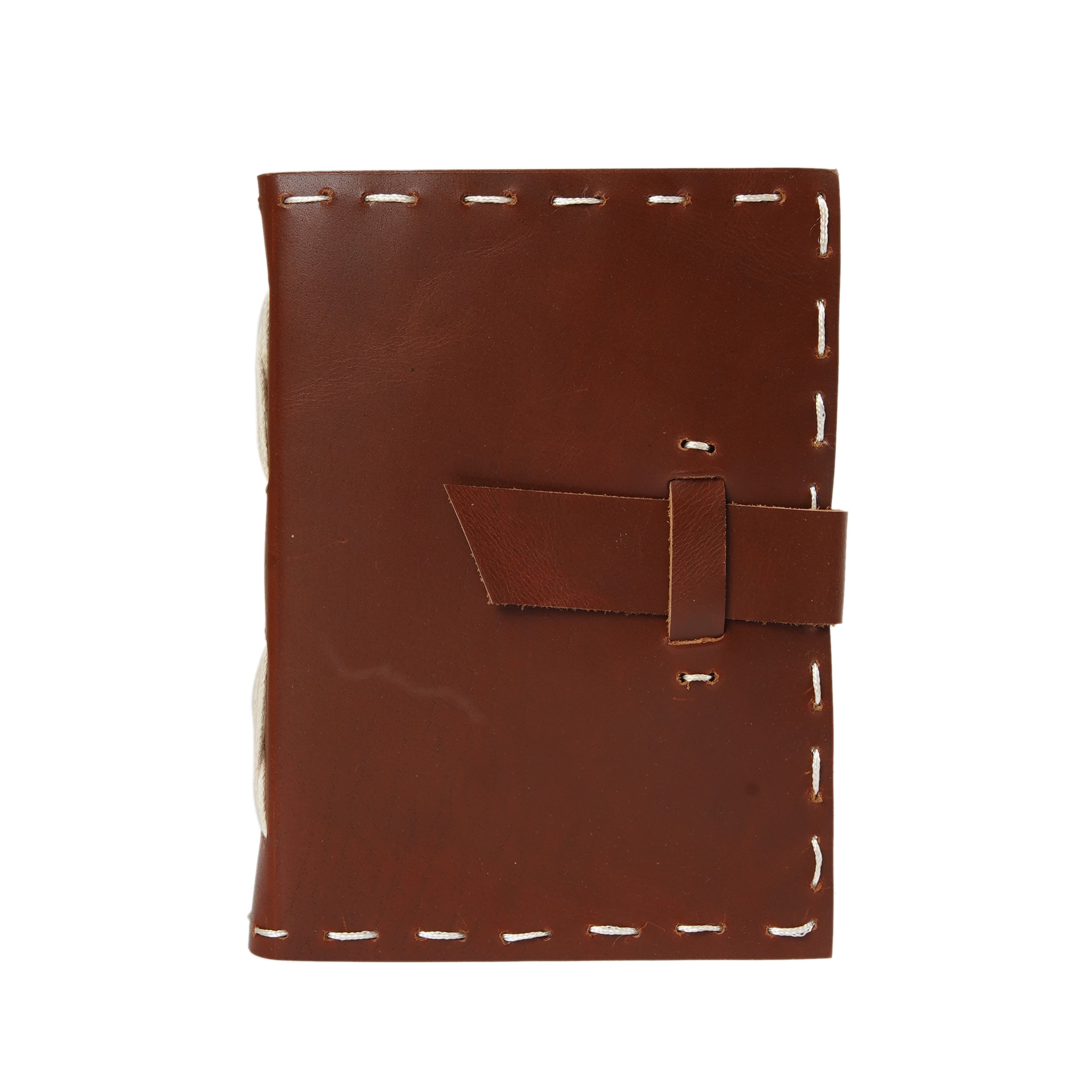 Vintage Leather Journal - Wanderlust Brown