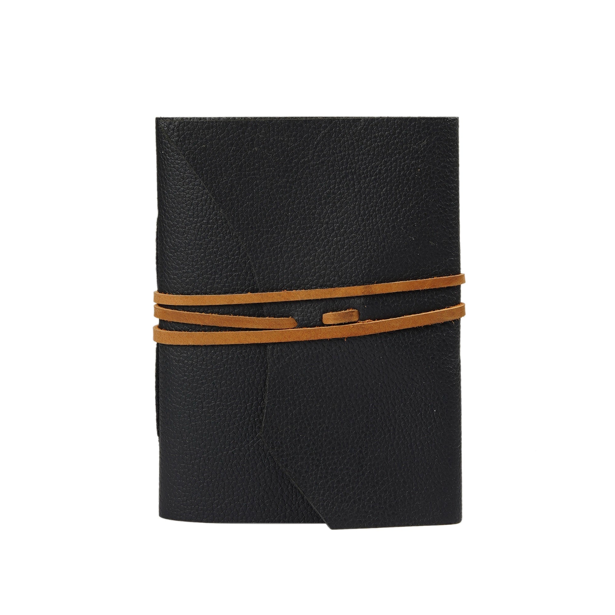 Vintage Leather Journal - Black Resistance