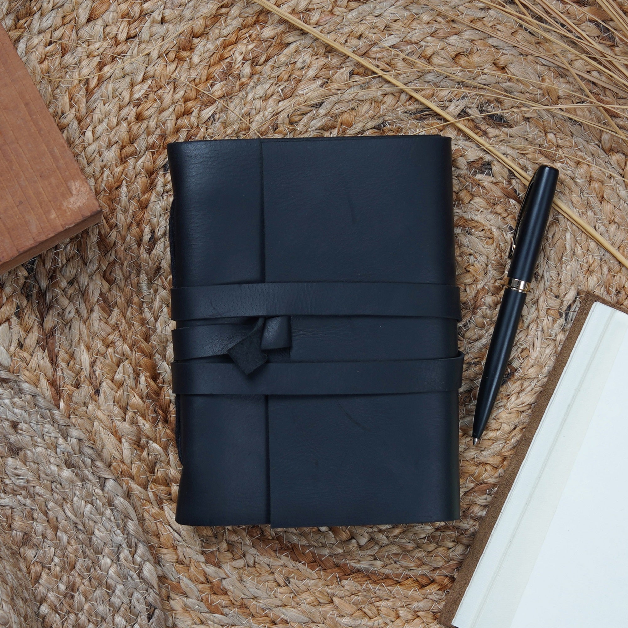 Vintage Leather Journal - Recycled Heritage Charm