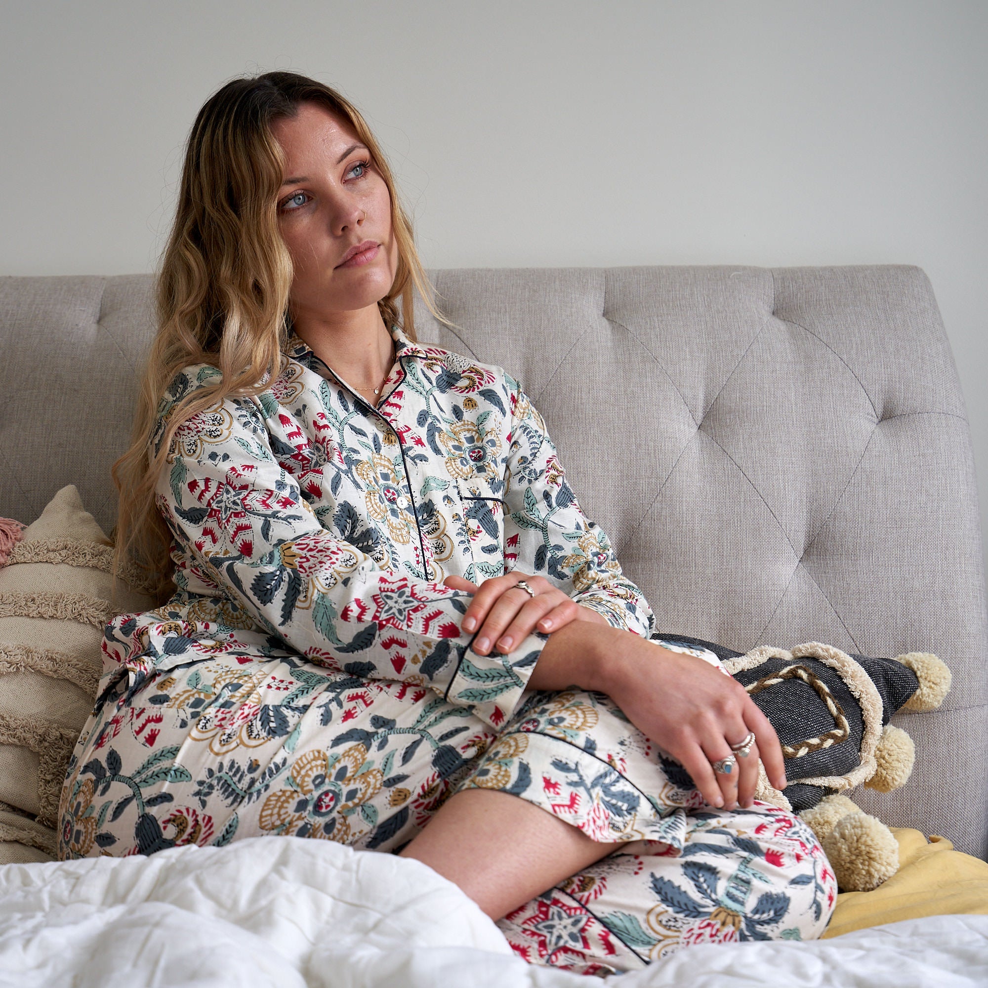 Enchanted Blossoms Bridal Pyjama Set