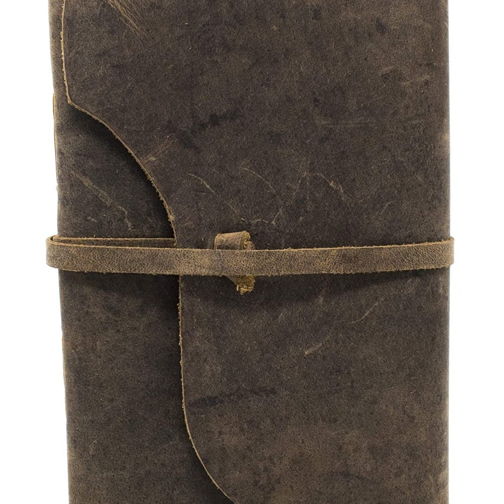 Vintage Recycled Paper Journal - Ancient Wisdom