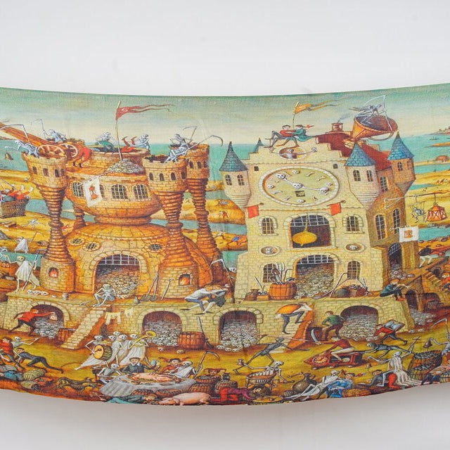 Silk Modal Scarf - Mustard