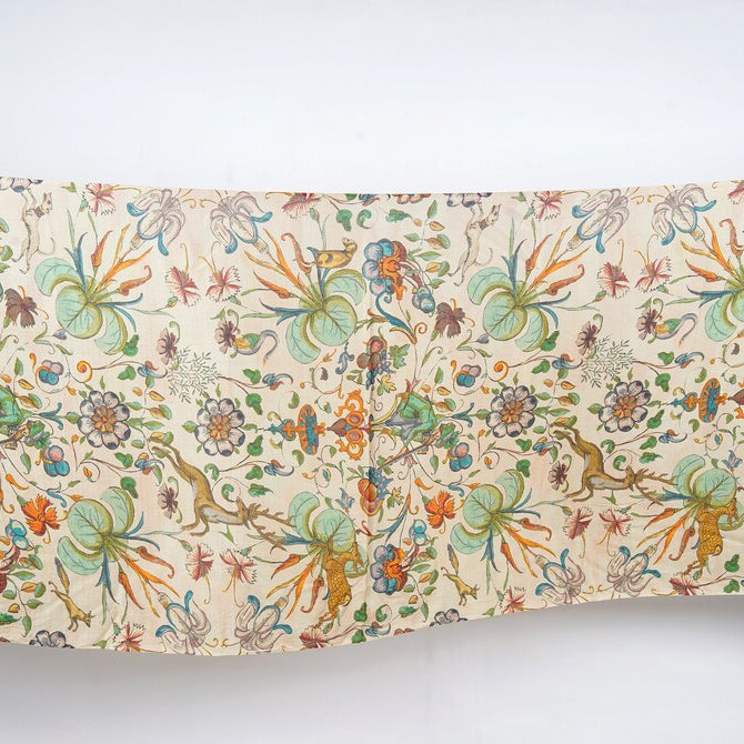 Silk Modal Scarf - Cream