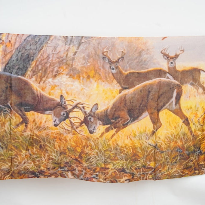 Silk Modal Scarf - Brown