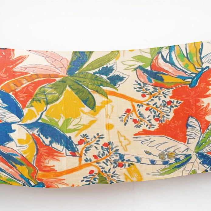 Silk Modal Scarf - Cream/Yellow