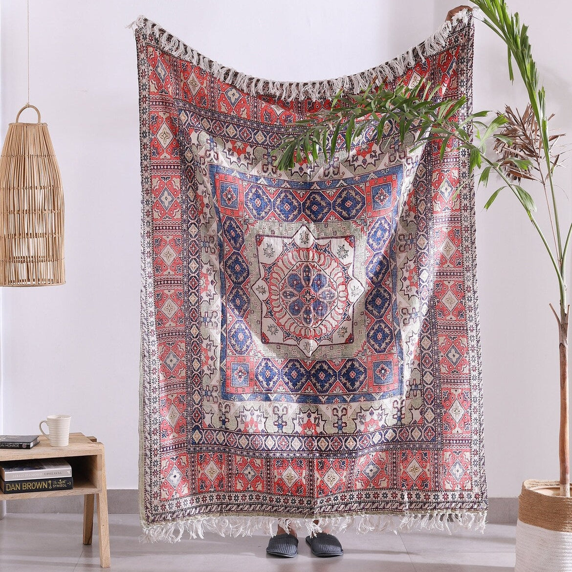 Boho Picnic Throw Blanket Quilt - Stylish and Cozy | Meaningful Gift Choice