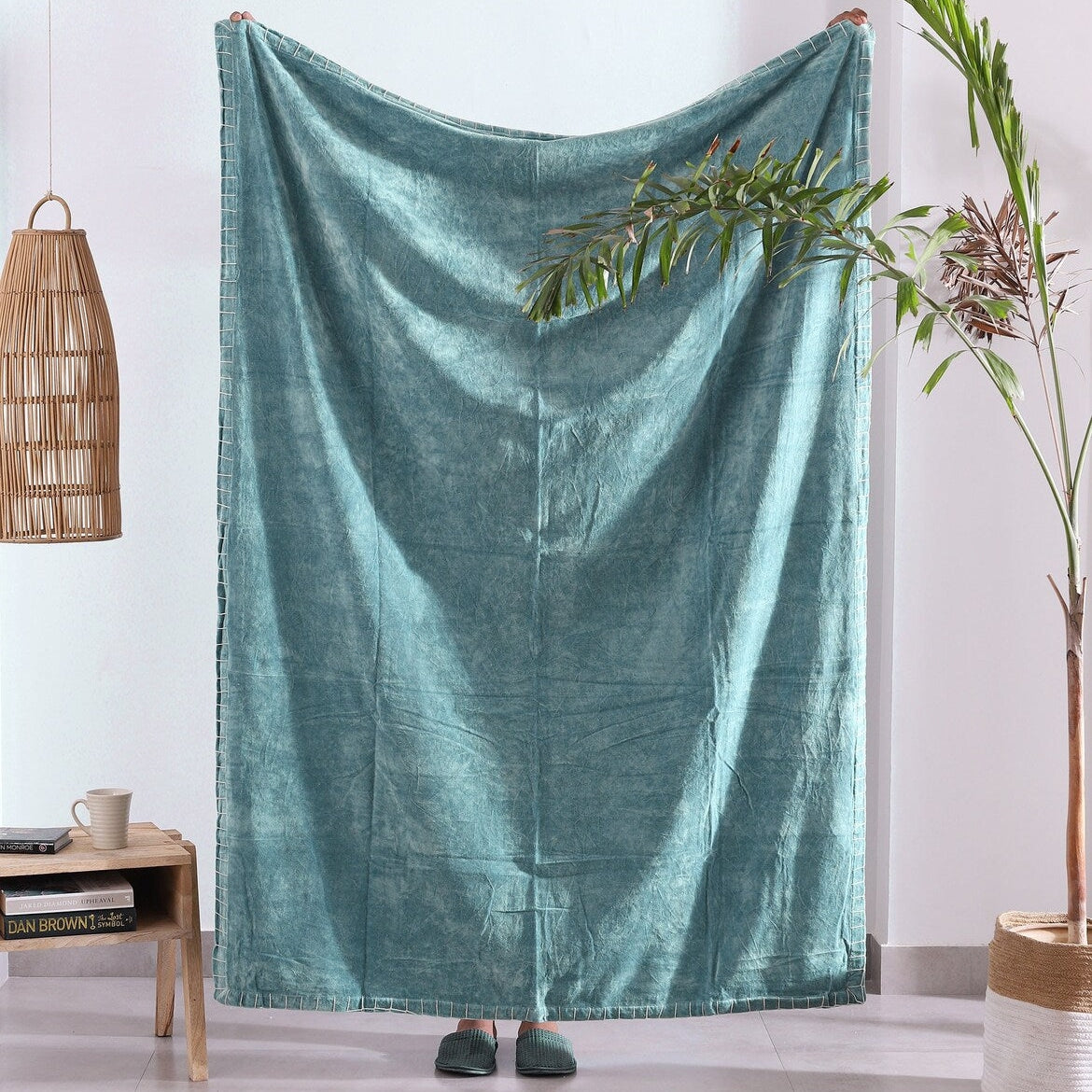 Luxury Cotton Throw Wool Blanket - Boho Beauty