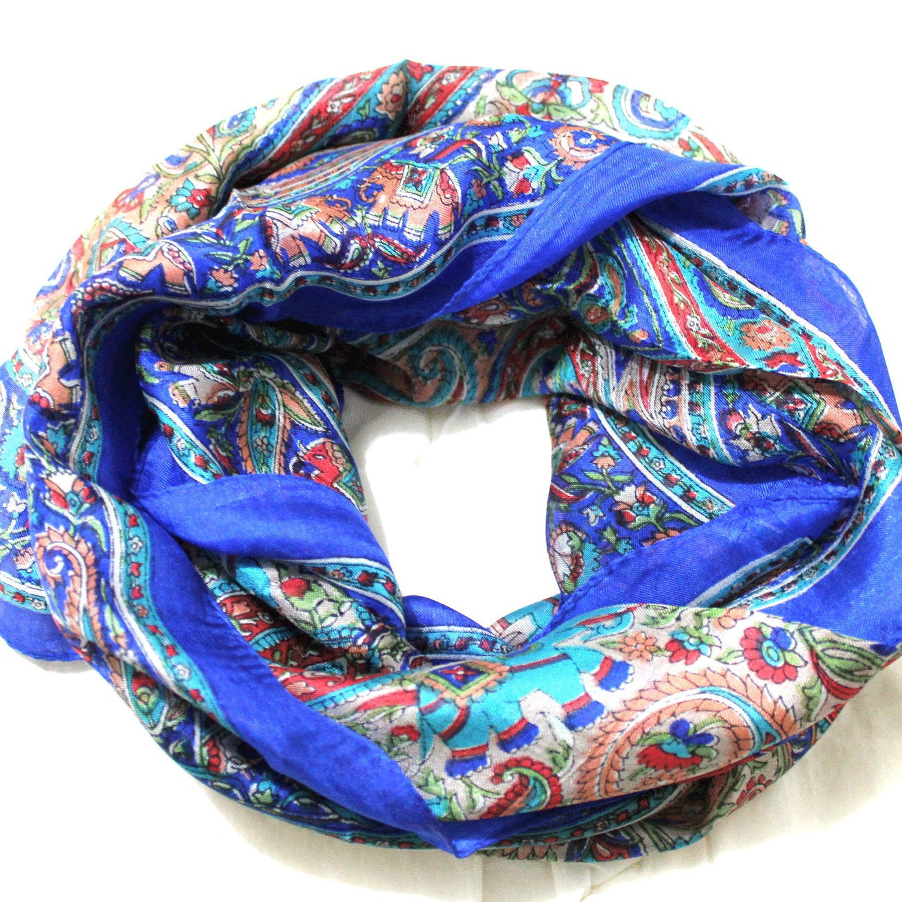 'Free Spirit' 100% Silk Scarf