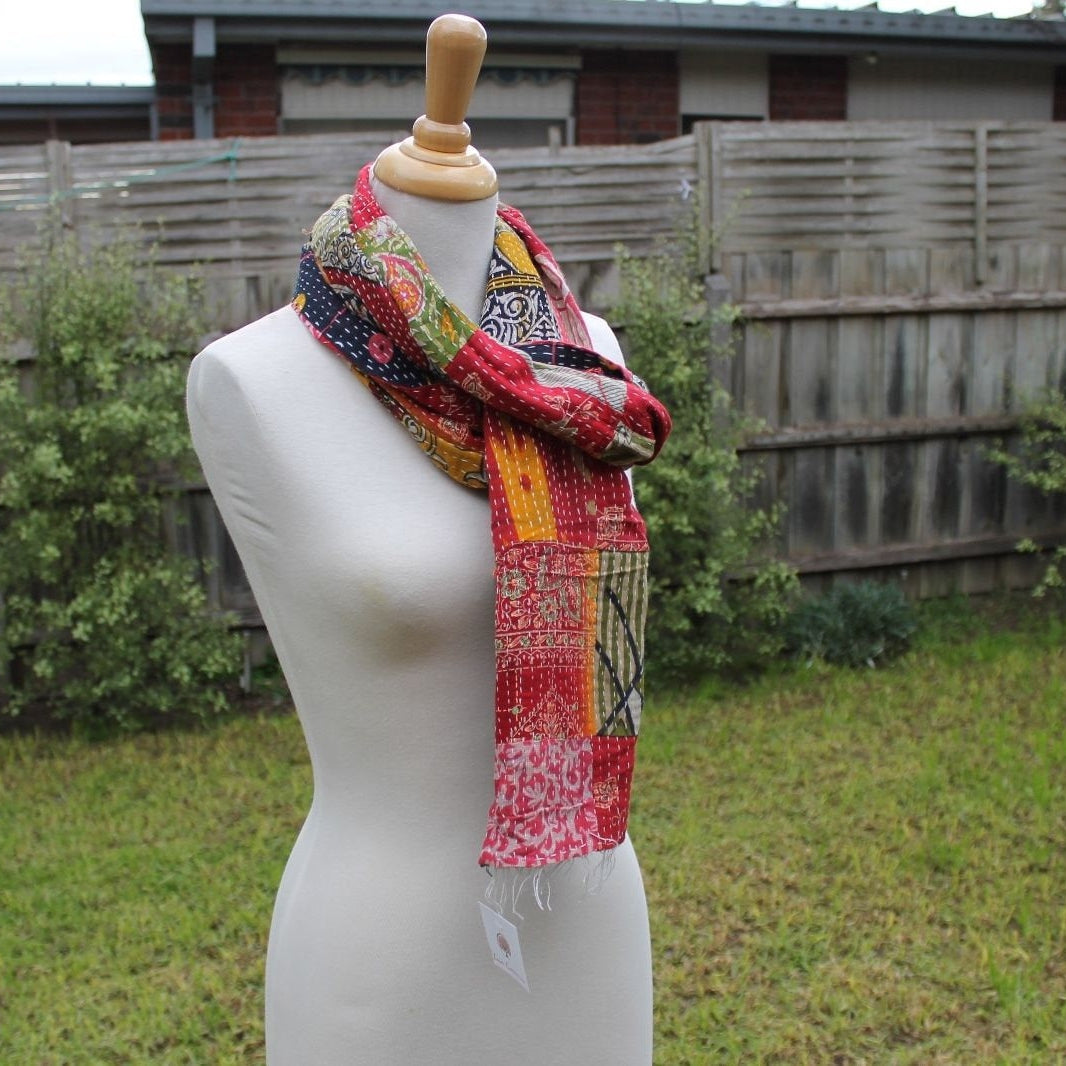 'Gypsy Spirit' 100% Cotton Reversible Scarf