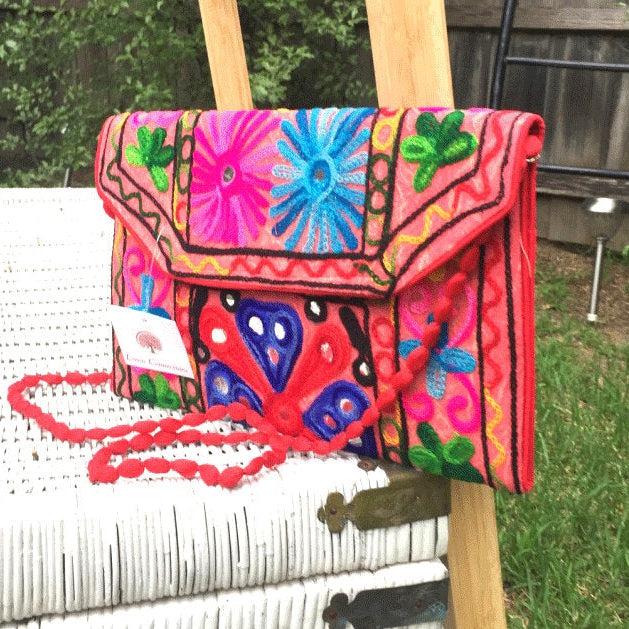 'Gypsy Queen' Boho Clutch Bag