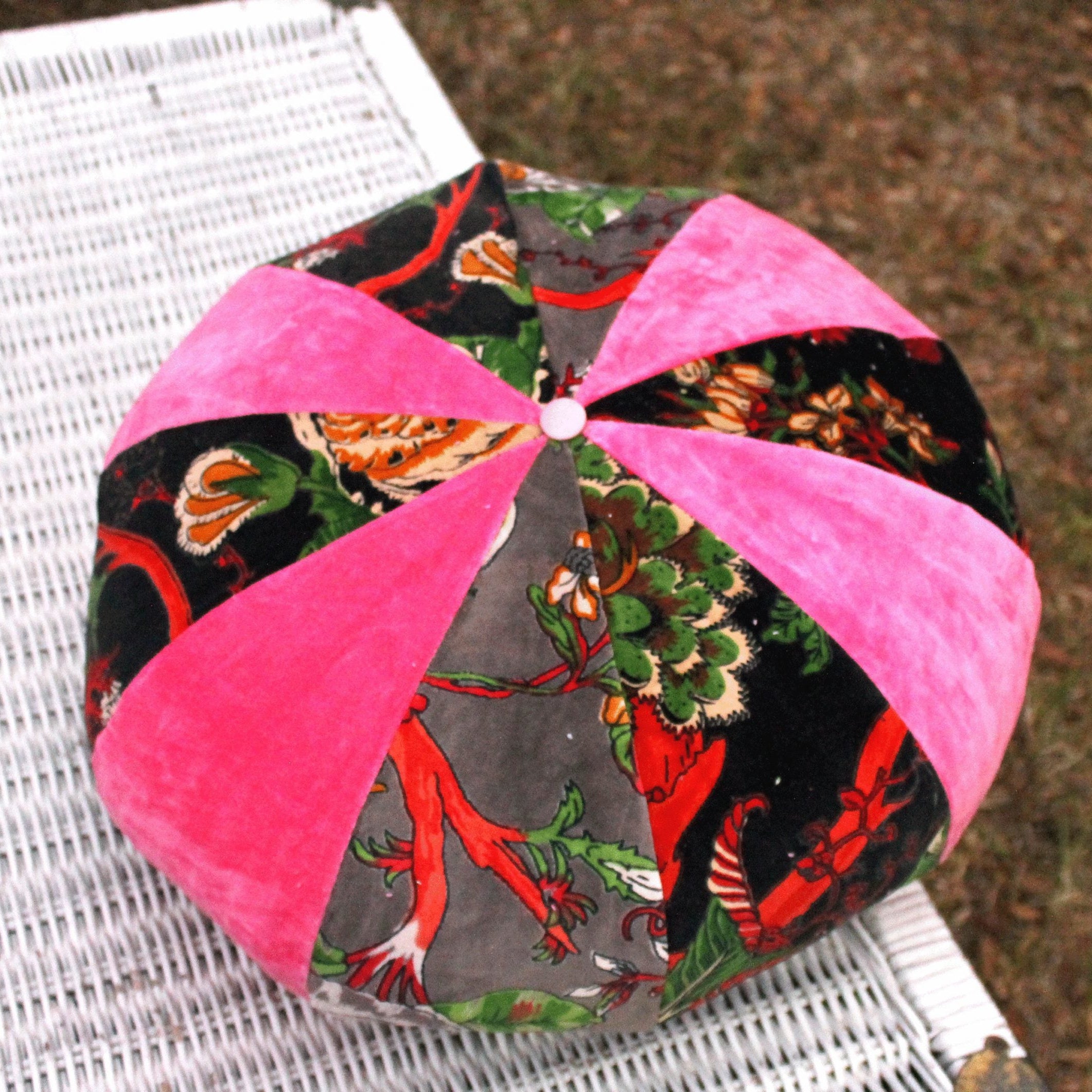 100% Cotton Velvet Cushion Cover - Gypsy Whimsy