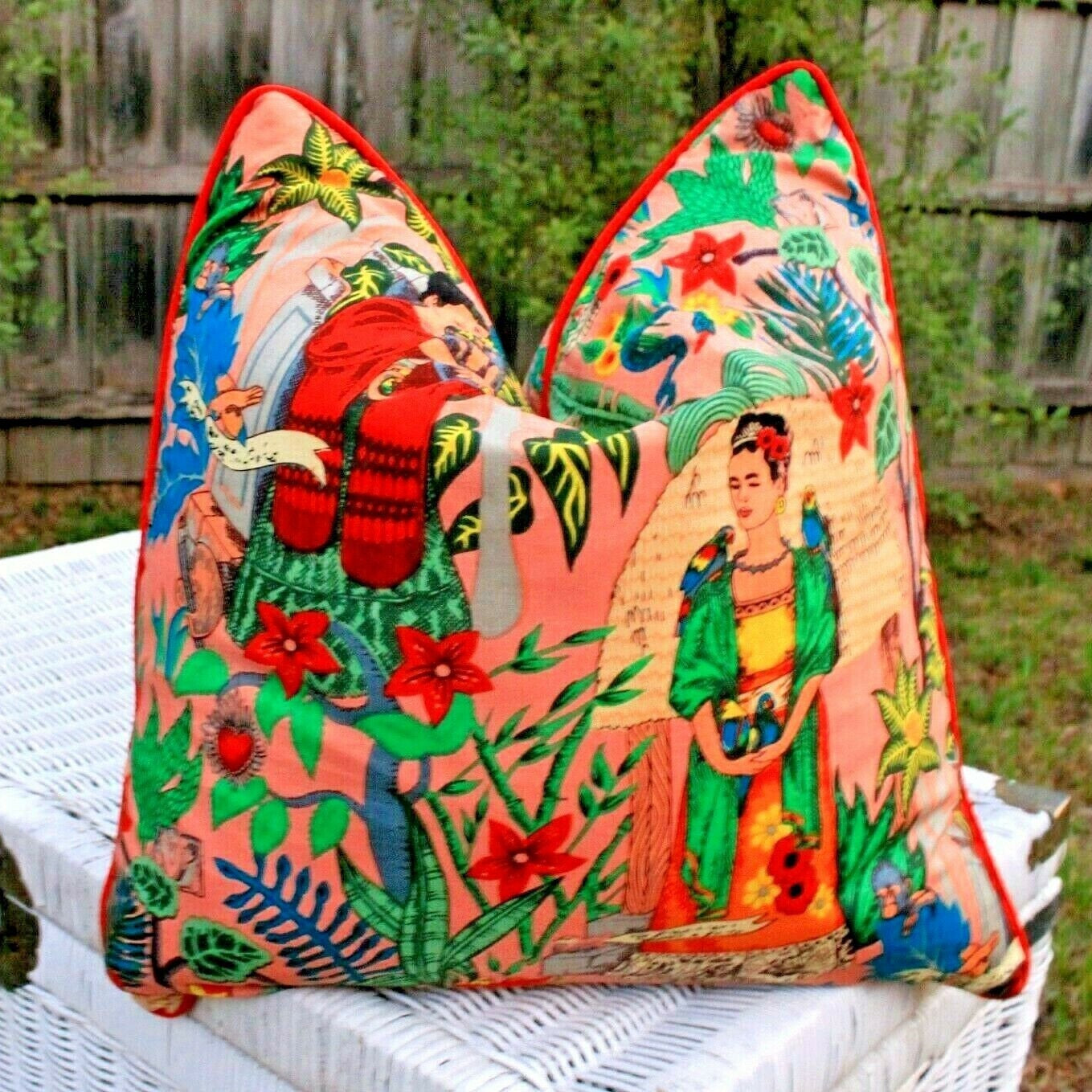 'Mexican Treasures' 100% Cotton Cushion Cover