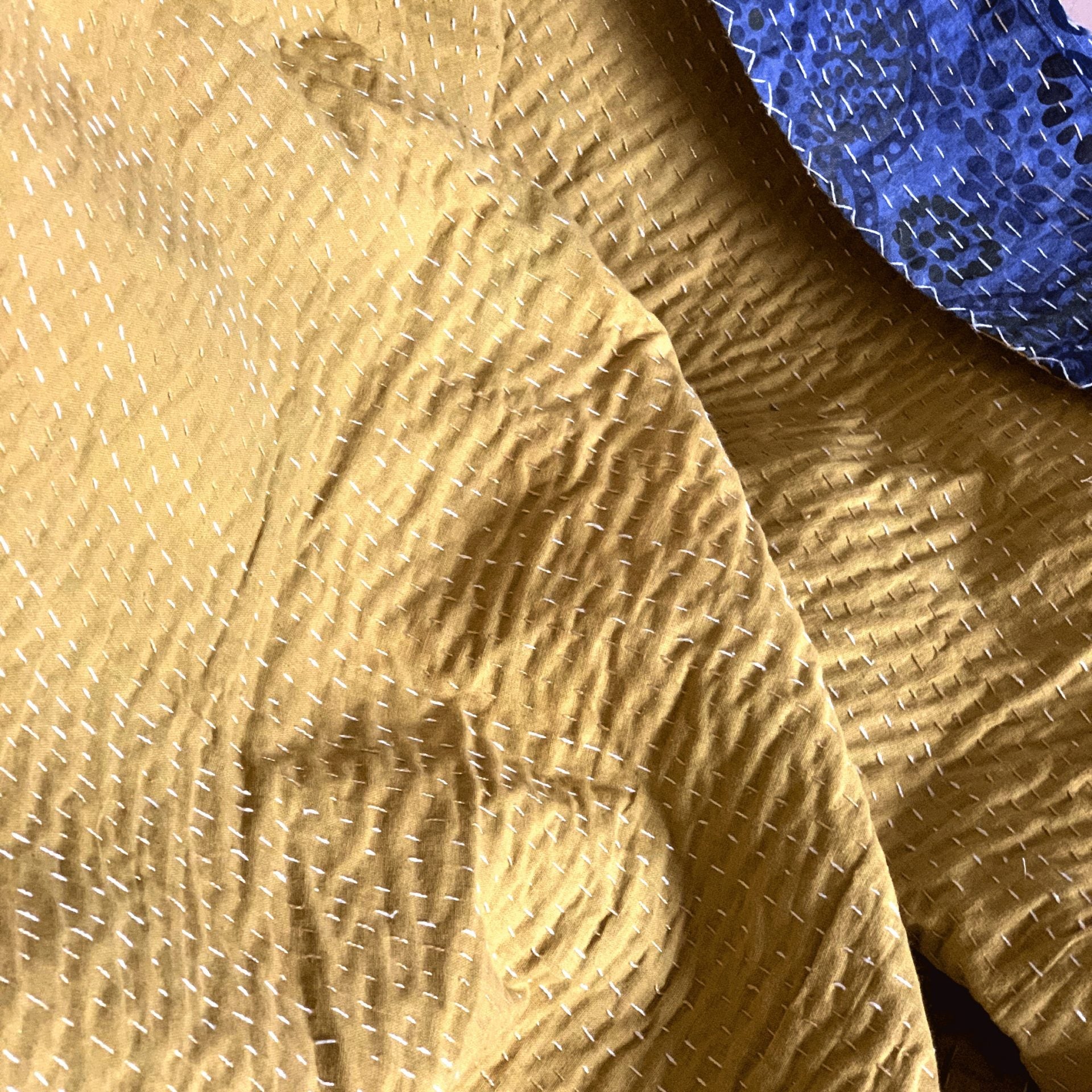 Linen Connections Indian Kantha Quilt - Aurora