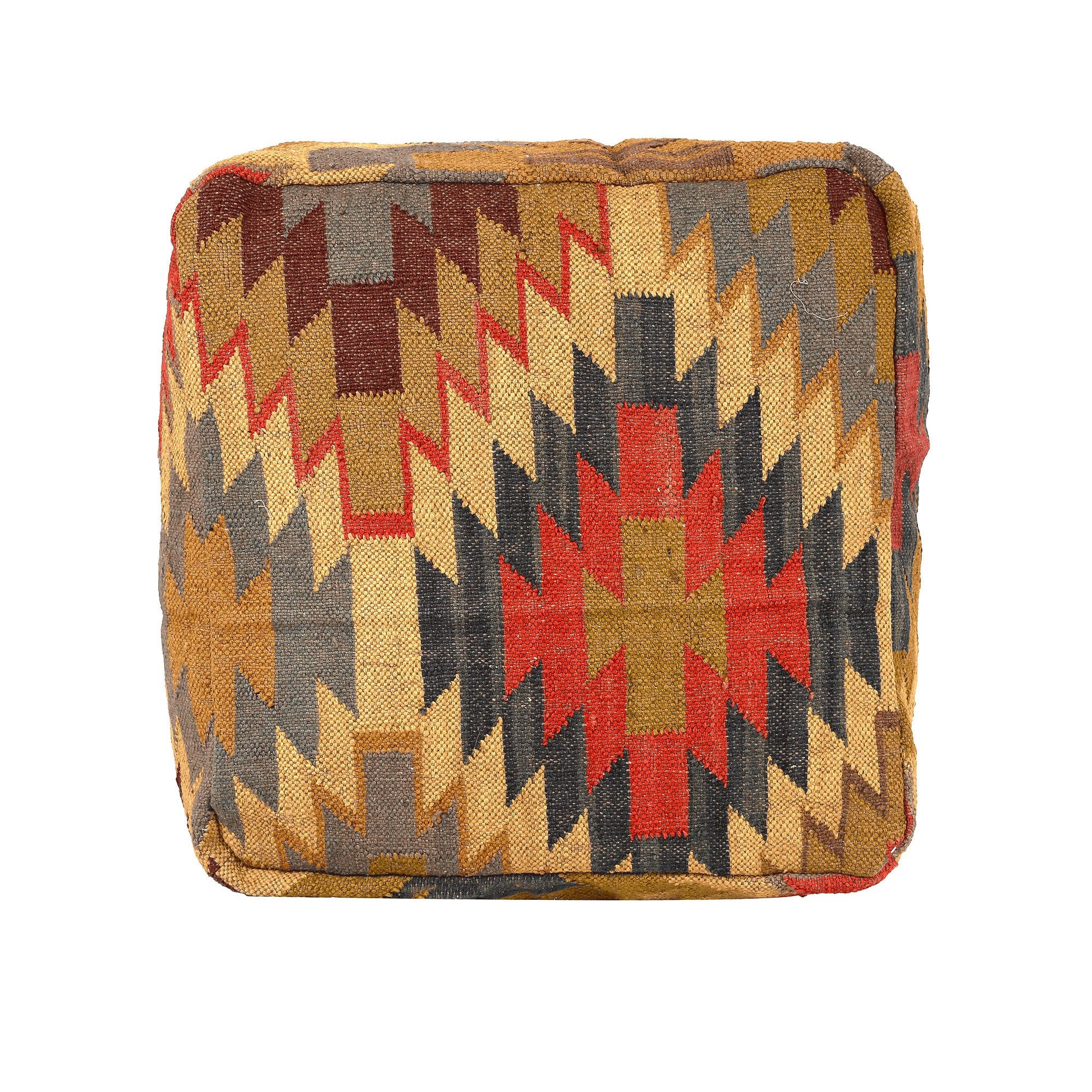 Moroccan Ottoman Cushion Cover, Pouf, Footstool - Byzantine